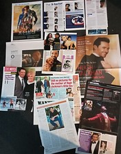 Superhero magazine clippings: X-Men, DC, Marvel, Thor, Wonder Woman, Wolverine