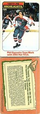 VINTAGE HOCKEY CARD OPC  1978 PHIL ESPOSITO NEW YORK RANGERS  29 HAT TRICK NO12