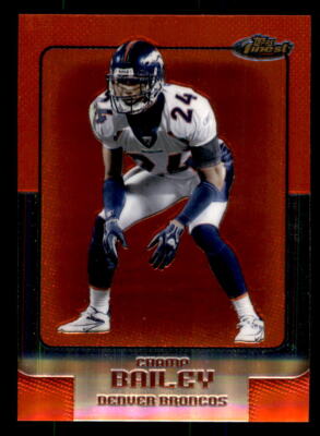 2006 Finest #10 Champ Bailey Denver Broncos