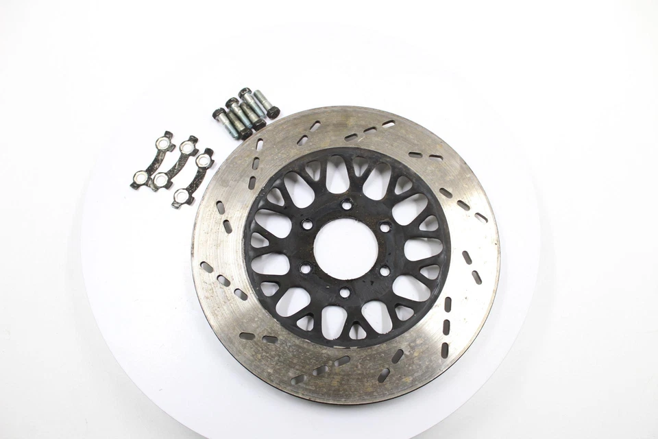 1985 SUZUKI GS700E OEM FRONT LEFT BRAKE DISC ROTOR - Image 4 of 4