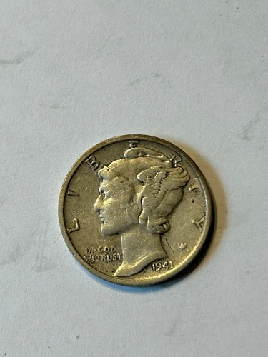 1941S Mercury Dime XF