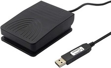 Upgraded USB Foot Switch Game PC Hands Free One Key Pedal Control Mouse Keyboard