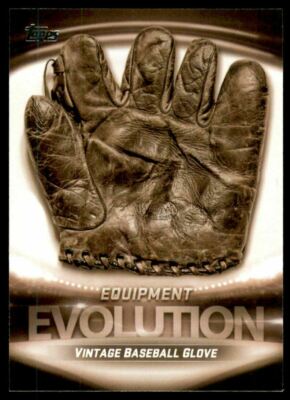 2019 Topps #EO-23 Modern/Vintage Baseball Glove Evolution