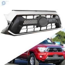 Chromeblack To1200351 Plastic For Toyota Tacoma 2012-2015 Front Bumper Grille Chromeblack To1200351 Plastic For Toyota Tacoma 2012-2015 Front Bumper Grille