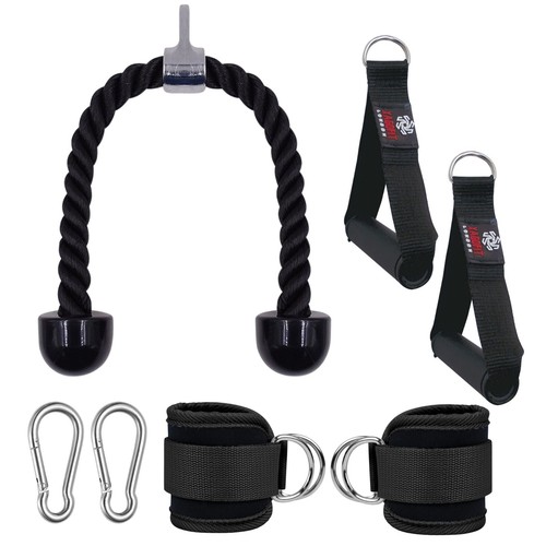 Polea de fitness cable gimnasio equipo de entrenamiento máquina sistema de conexión hogar hágalo usted mismo - Imagen 22 de 27