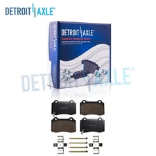 Pair Rear Ceramic Pads w/ Hardware for Grand Cherokee 300 Charger Magnum Camaro