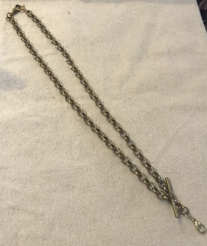 Antique Pocket Watch Gold Filled Cable Chain