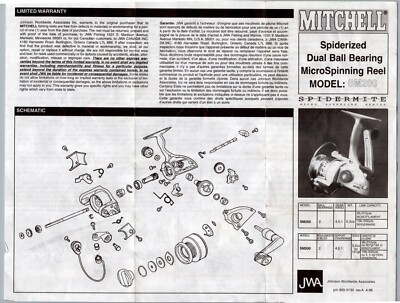 Pièce Détachée Mitchell Réf 82853 - Neuve D'origine - Pour Moulinet