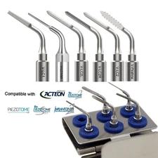 Satelec Acteon Dental Surgery Extraction Tips Kit Piezotome 2 IMPLANT CENTER 2