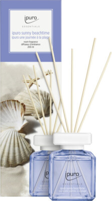 ipuro ESSENTIALS Raumduft Sunny Beachtime 200 ml Duftstäbchen Diffuser Stäbchen