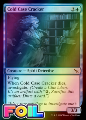x1 Cold Case Cracker MKM MTG 46 FOIL COMMON M/NM 1x