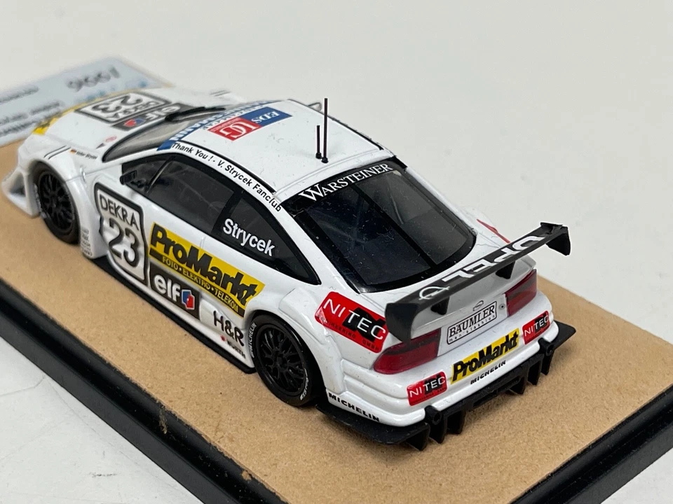 1/43 MINICHAMPS Opel Calibra V6 4X4 DTM 1996 V.Strycek # 23 430 964323 - Immagine 2 di 4