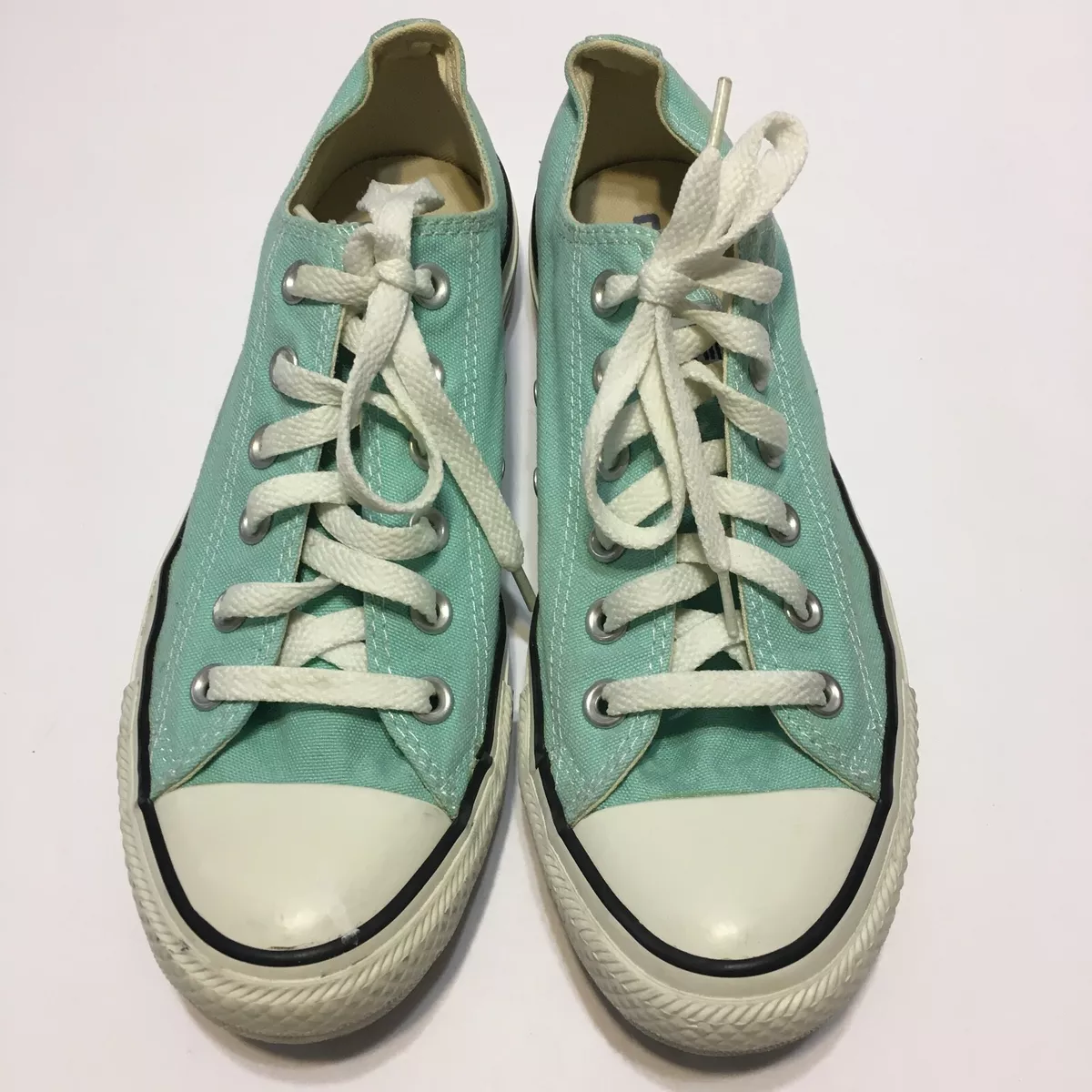 Converse Star Sneakers mens sz 6 women&#039;s sz 8 Chuck Taylor Low Mint