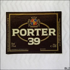 Porter 39 France Beer Label (BL2)