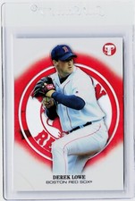 2002 TOPPS PRISTINE REFRACTOR #114 - DEREK LOWE #ED 059/149