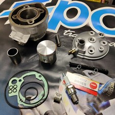 POLINI Gruppo termico Motore 80cc 133.1009 Minarelli AM6 + Candela +Gabbia Rulli