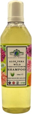 Aloe Vera and Wild Chrysanthemum Herbal Shampoo 250ml UK Elegance Natural Skin