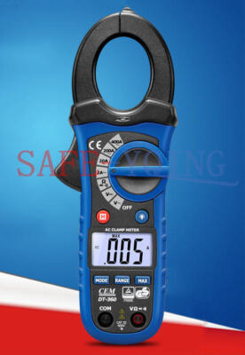 1PCS CEM DT-360 High precision digital clip-on ammeter New