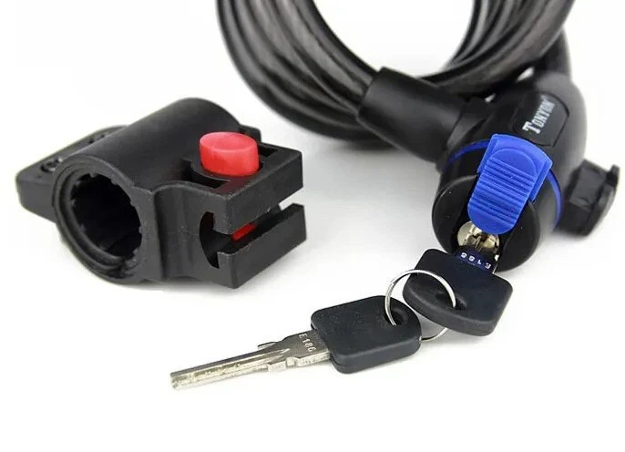 TONYON безопасности ключ замок комбинации велосипед кабель замок монтажный кронштейн совершенно новый - Изображение 3 из 4