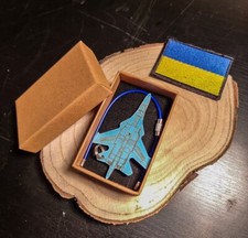 Authentischer russischer Suchoi SU-34 Bomber Relikt Schlüsselanhänger (RF-81879 Flugzeug)