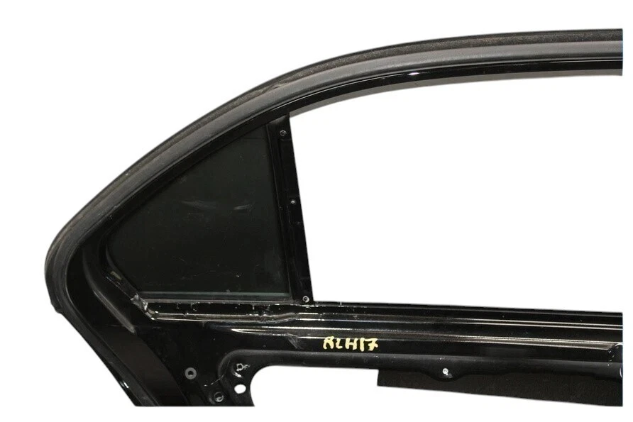 08-14 Mercedes C250 W204 C300 C350 Carcasa de puerta trasera izquierda del lado del conductor negra OEM Foto 3 de 4