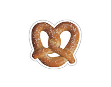 Pretzel Sticker Decal