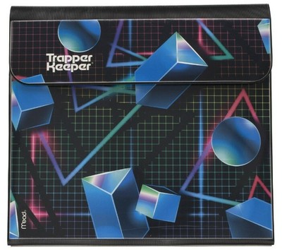 Trapper Keeper Binder Retro Style Portfolio Folder 2020 Mead 12 3/16'' x 11 1/4''