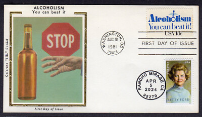2024 BETTY FORD & Alcoholism (5852/1927) Colorano 