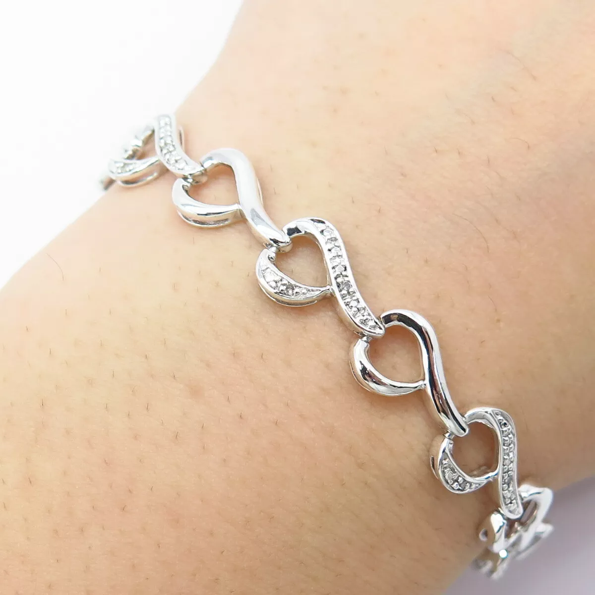 925 sun diamond bracelet sale