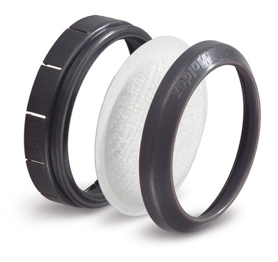 10er PACK(Stk) MOLDEX 8090 Partikelfilteradapter für Serie 5000 + 8000, Aufnahme