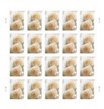 2010 Wedding stamps 20 Stamps