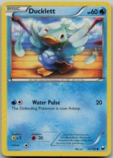 Ducklett 35/108 Common Dark Explorers LP Pokemon Card