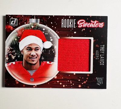 2021 TREY LANCE Panini Donruss Rookie Holiday Sweaters #RS-TLA 49ers Chargers