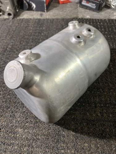 Harley Davidson Shovelhead Old School Barrel Style Bomber Oil Tank Chopper