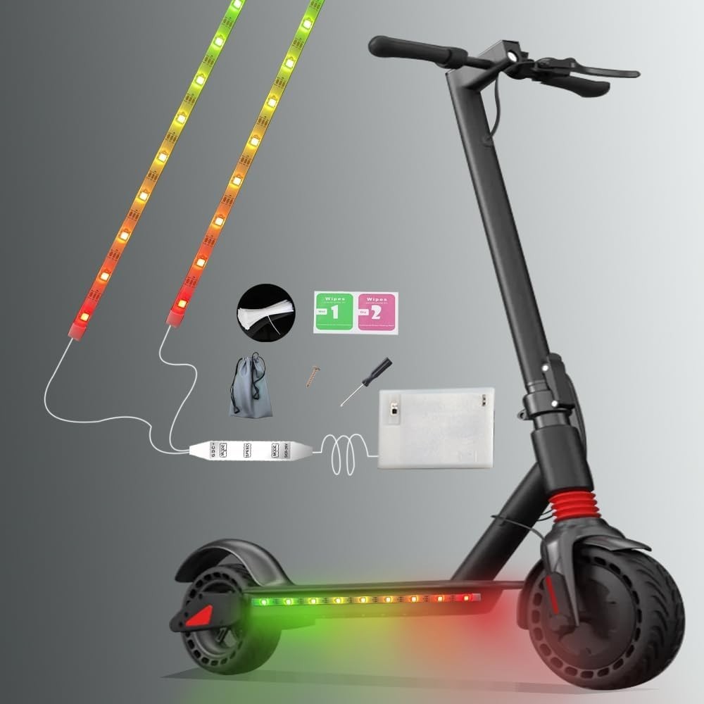 Scooter Lights Night Cycling Colorful Lamp Waterpro