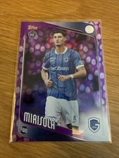 Robin Mirisola RC 2025/26 Topps UEFA Club Competition  Purple Eggs Easter Foil