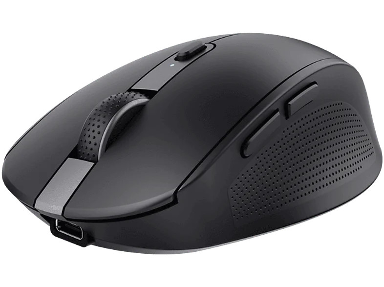 MediaMarkt Trust Ratón Inalámbrico, Ozaa Compact, Silencioso, 3200 Ppp, Bluetooth, Negro - Imagen 2