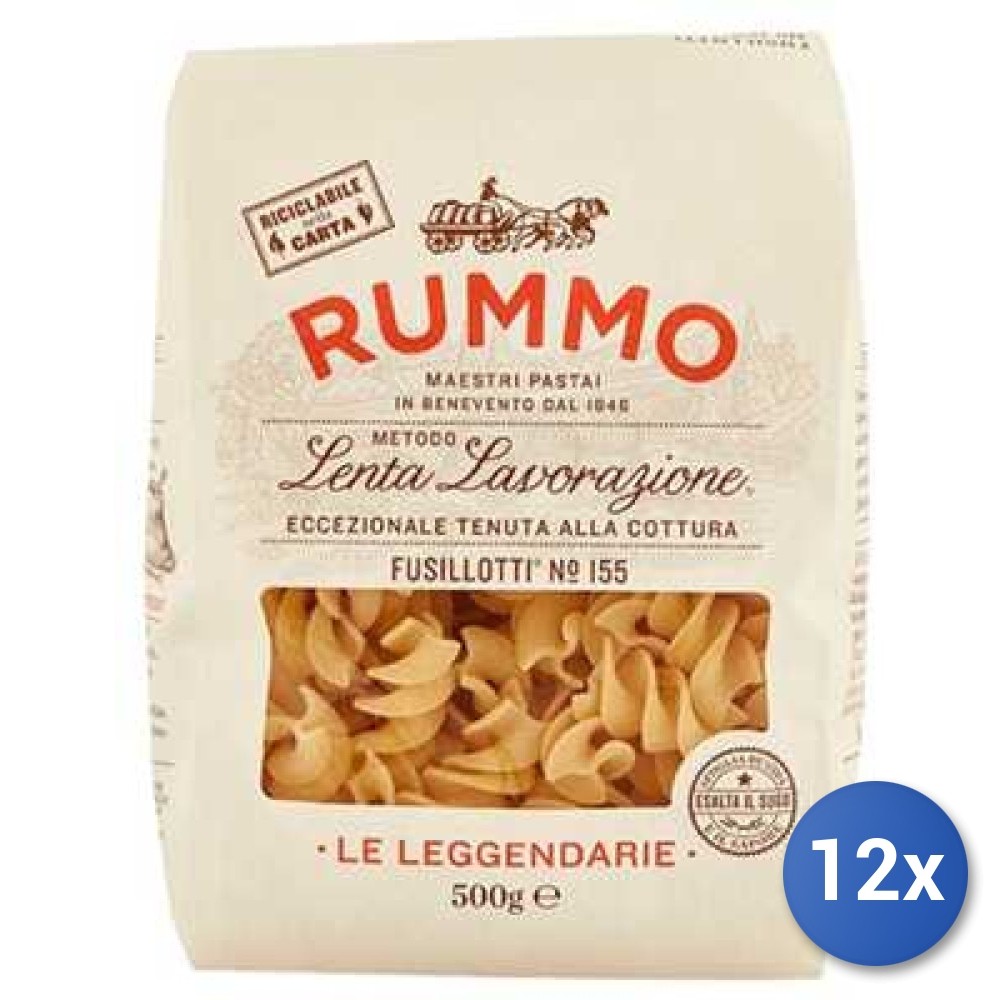 12x Rummo Legend Semolina Fusillotti Pasta 155 500 g Multicolor Multipack