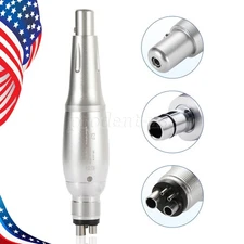 360° Swivel Dental Hygiene Prophy Handpiece Air Motor 4 Holes & Nose Cone YBB po