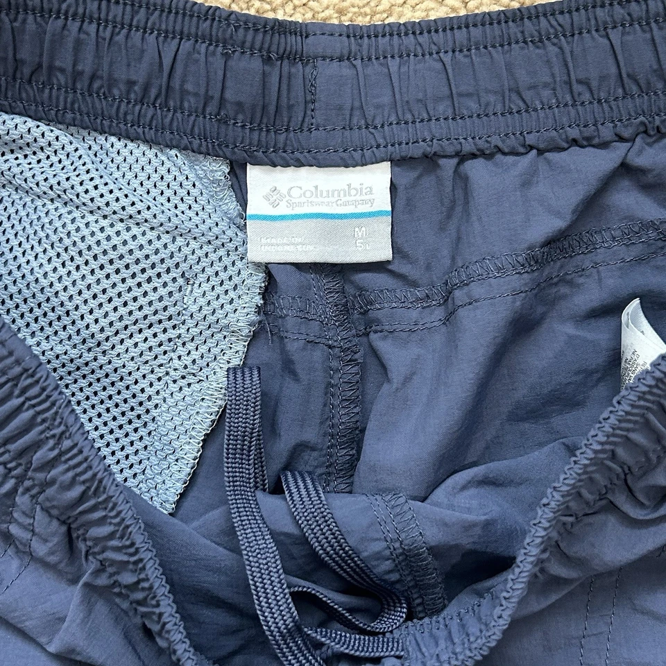 Pantalones Cortos de Senderismo Columbia Gorpcore De Colección Azul Marino 5 Pulgadas Entrepierna Talla M Foto 4 de 4