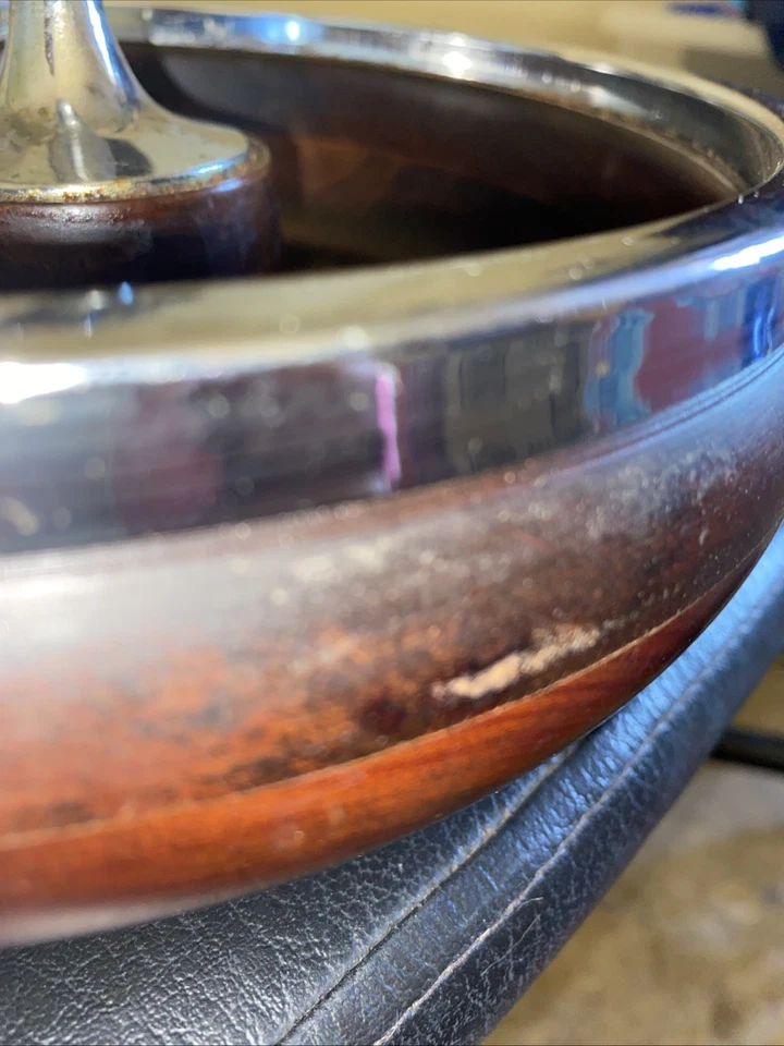 Cuenco de madera vintage con cascanueces sin marca Foto 3 de 4