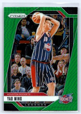 2024-25 Panini Prizm #284 Yao Ming Prizms Green