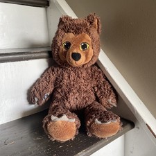 Build A Bear Howlin' Werewolf Halloween Wolf Brown Plush Toy BAB Retired 16"