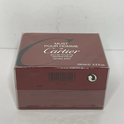 Must Pour Homme de CARTIER Eau De Toilette Spray 3.3 oz (100 ml