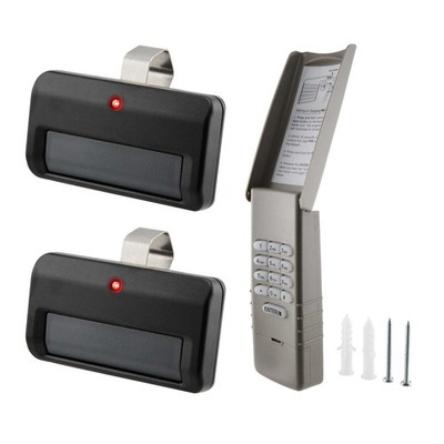 For Liftmaster Sears Garage Door Keypad 877LM Opener + 2 Visor Remote 891LM