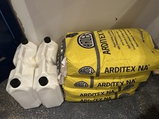 4x Ardex Arditex  NA Liquid & Powder Compound Bag and Bottle 24.8kg 