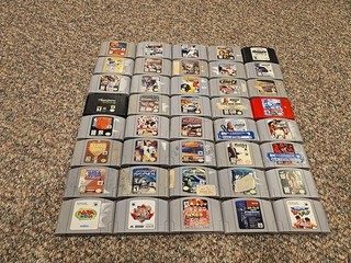 Lotto giochi Nintendo 64 (40) giochi N64 autentici