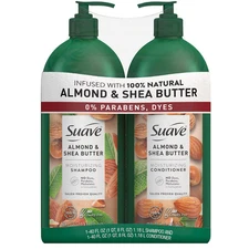Suave Professionals Moisturizing Shampoo and Conditioner Almond and Shea Butter