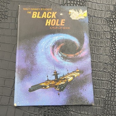 1979 Walt Disney Studios'  THE BLACK HOLE Pop-Up Book CM6472