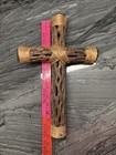 Beautiful Handmade Cholla Cactus Wood Cross Rustic Wall Decor Desert 14.5 “ — photo 5